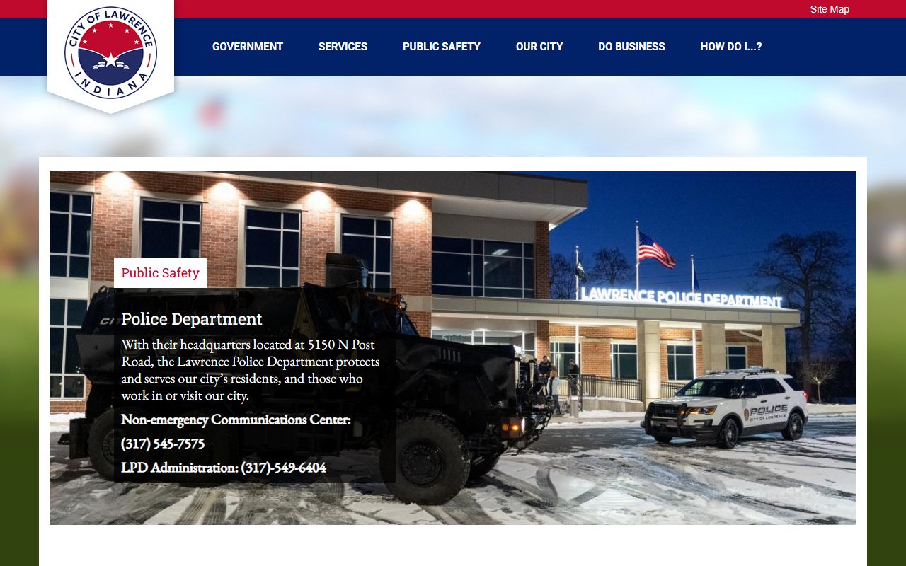 Lawrence Police Department booking reports and arrest records