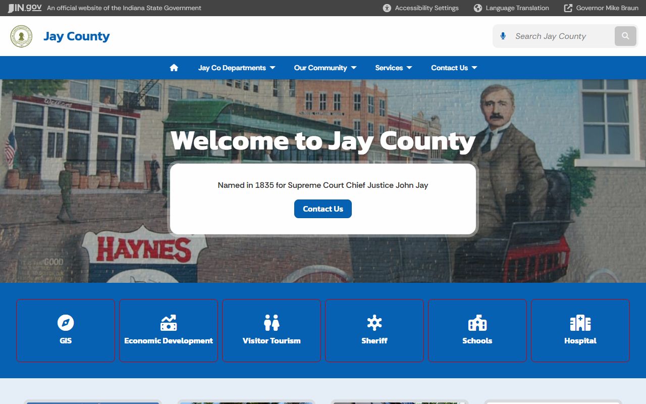 Jay County Sheriff website for booking reports in Portland Indiana