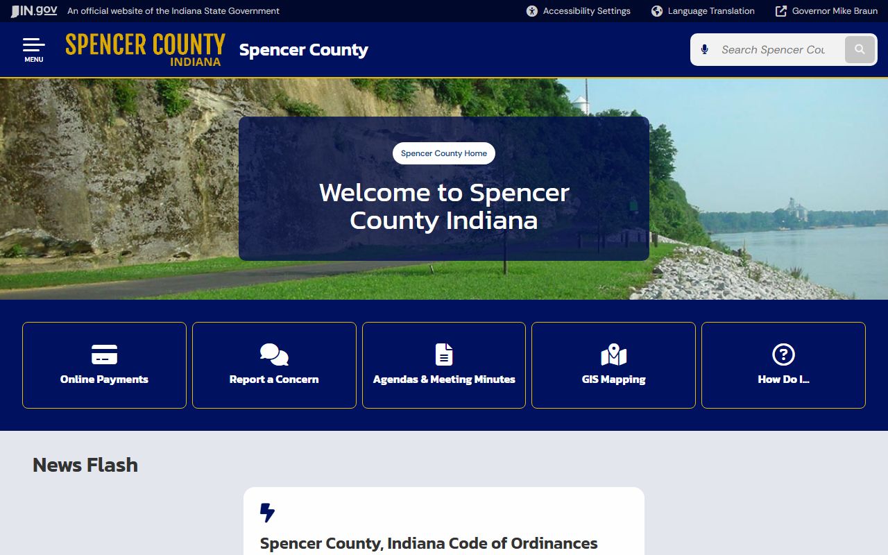 Spencer County Indiana Sheriff booking reports website